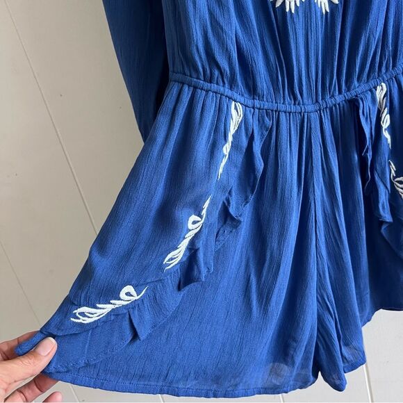 Lovers + Friends Carmella Embroidered Romper - Picture 14 of 16